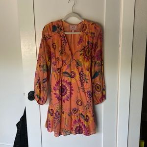 Banjanan size small orange dress